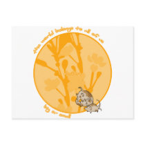 Chuchus Holistic Post Card postcards