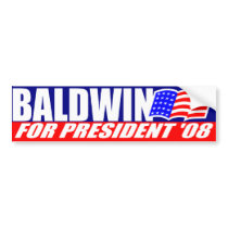 Chuck Baldwin For President 08 Bumper Sticker bumper stickers