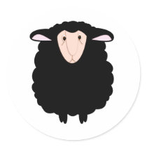 Chuck in Black stickers