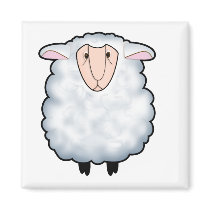 Chuck the Sheep magnets
