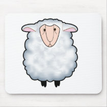 Chuck the Sheep mousepads