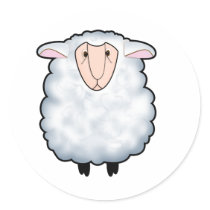 Chuck the Sheep stickers