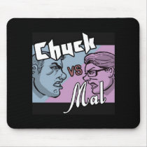 Chuck vs Mal Logo mousepads