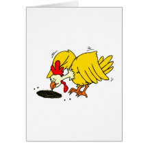 Chucky Chicken Greeting Cards