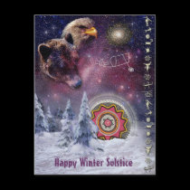 Chumash Winter Solstice postcards