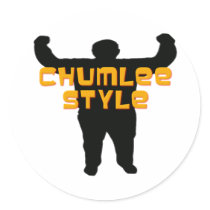 Chumlee Style Sticker