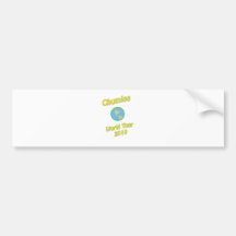 Chumlee-World-Tour Bumper Sticker