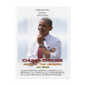 Chump Change (Obama) postcards
