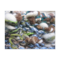 Chunky Knit Postcard