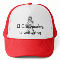 chup, El Chupacabra is watching hats