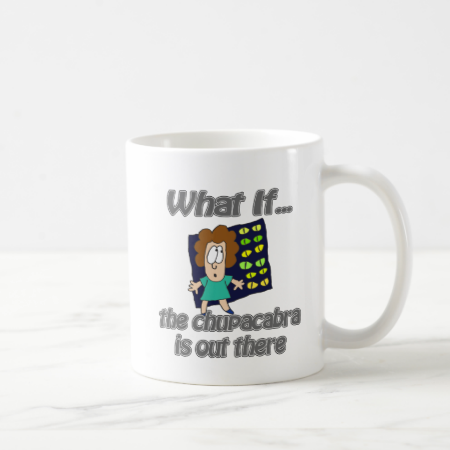 chupacabra classic white coffee mug chupacabra classic white coffee mug