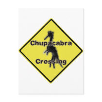 Chupacabra Crossing Postcards