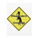 Chupacabra Crossing Postcards