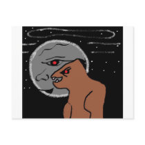 chupacabra postcard