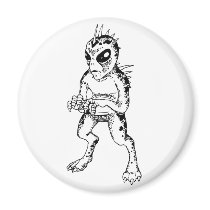 Chupacabra (Sketch) magnets