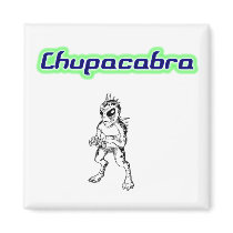 Chupacabra (Sketch) Fridge Magnet