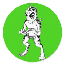 Chupacabra (Sketch) stickers