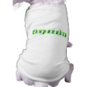 Chupacabra Text pet clothing