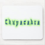 Chupacabra Text Mouse Pads