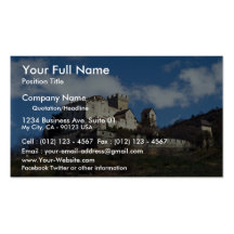 Churburg, Shluders, Alto Adige, Italy Business Card Template