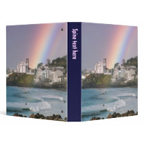 Church and Rainbow 3 Ring Binders