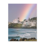 Church and Rainbow Postcards