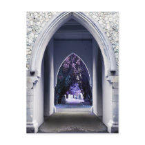 Church Archway Postcard by AmethystArrow Church Archway Postcard