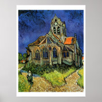 Church at Auvers, The Print