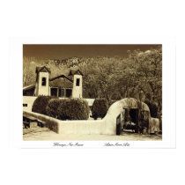 Church at Chimayo, New Mexico posters