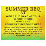 CHURCH BBQ FLYER