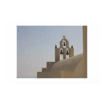 Church bells in Santorini posters by valbela Church bells in Santorini posters