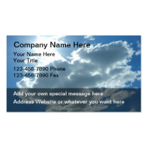 Church Business Cards