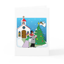 Church Carolers cards by Maria_K_Bell Church Carolers cards