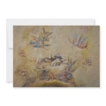 Church Ceiling Designed with Cherubs Invitation