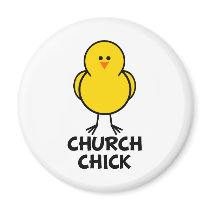 Church Chick magnets