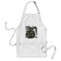 CHURCH COFFEE JOKE aprons