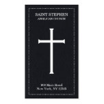 Church Cross Business Cards