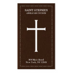 Church Cross Business Cards