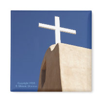 Church Cross Magnet by gsiverson Church Cross Magnet