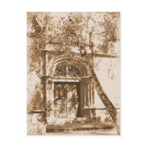 Church Door Postcard