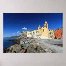 Church in Camogli Posters