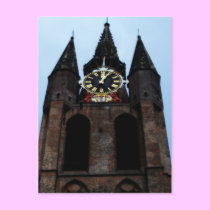 Church in Delft postcards