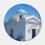 Church in Mykonos Fridge Magnets