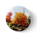 Church in the Distance in Autumn button