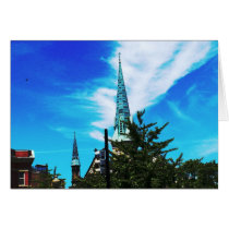 Church in Washington DC (blank card) by MikeBriggs Church in Washington DC (blank card)