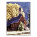 Church in Yosemite National Park cards