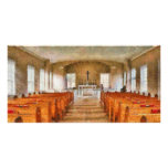 Church - Inside a church Photo Cards