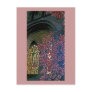 Church Interior with Pink Flowers (1) Post Card