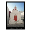 Church Kitty - Mykonos posters