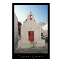 Church Kitty - Mykonos posters